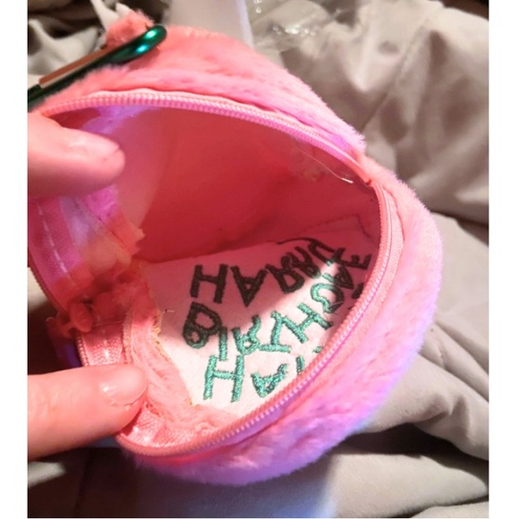 Zipper Pouch Purse Harry Potter Hagrid Birthday Cake Hogwarts Wizard Witch Magic - Picture 5 of 5